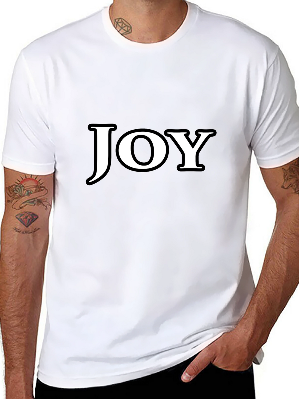 Joy T-Shirt - Classic Black Tee