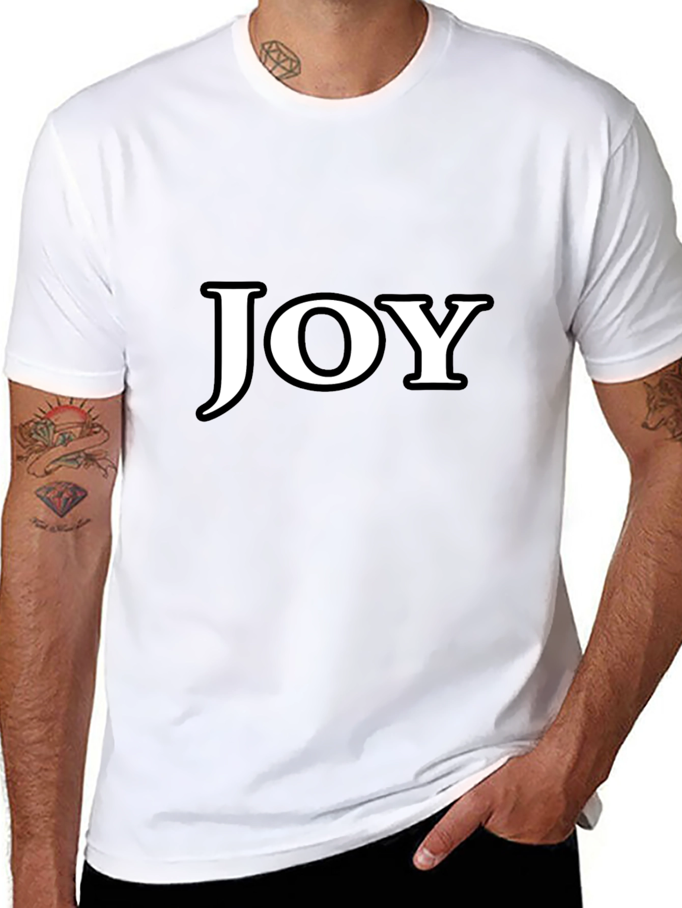 Joy T-Shirt - Classic Black Tee