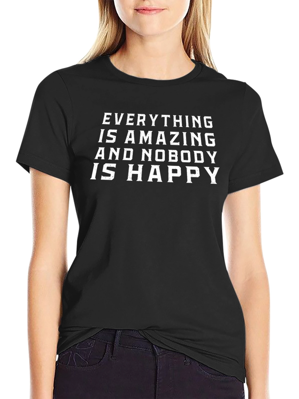 Amazing & Nobody Happy Graphic Tee