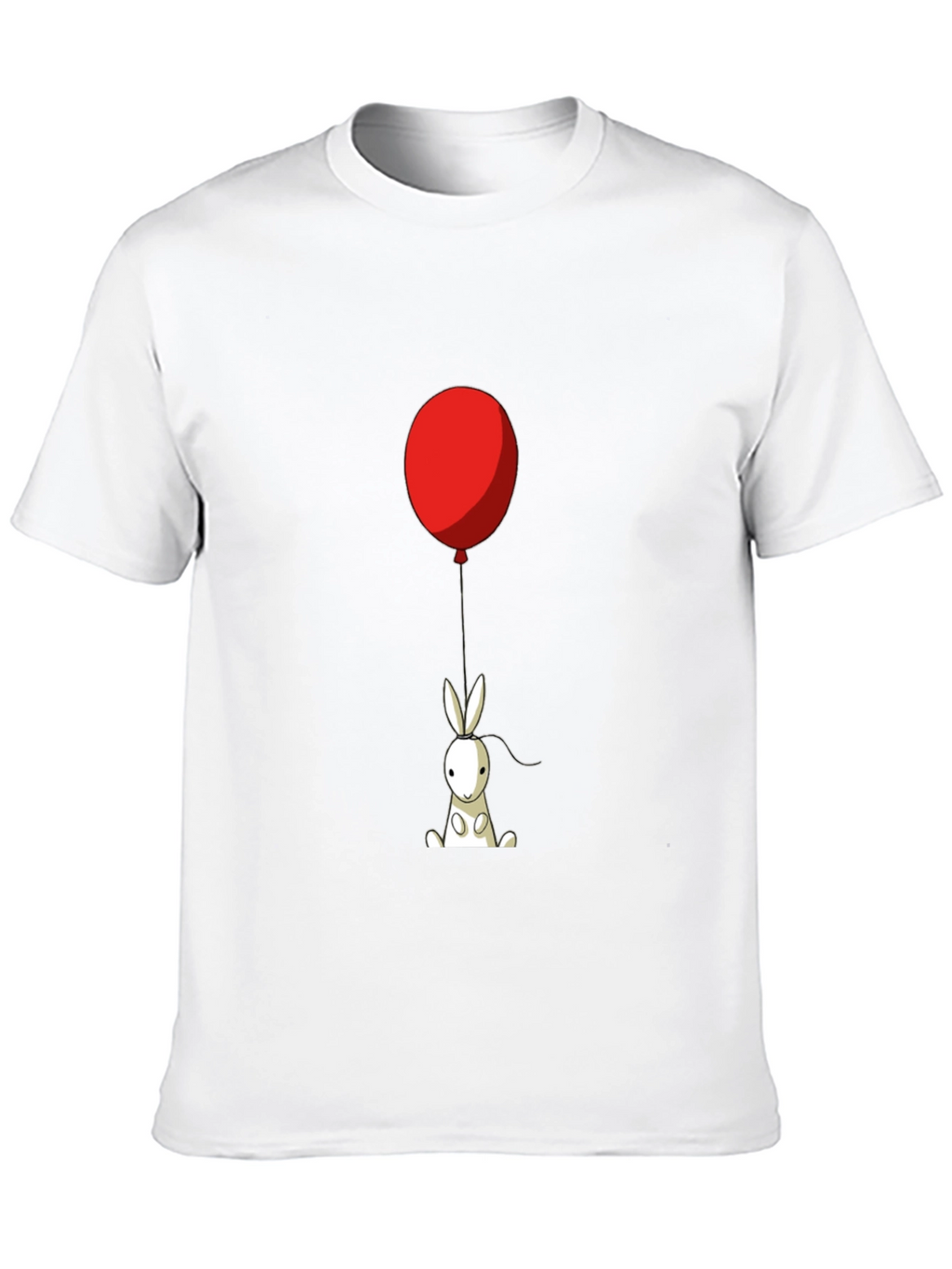 Rabbit with Balloon Graphic Tee