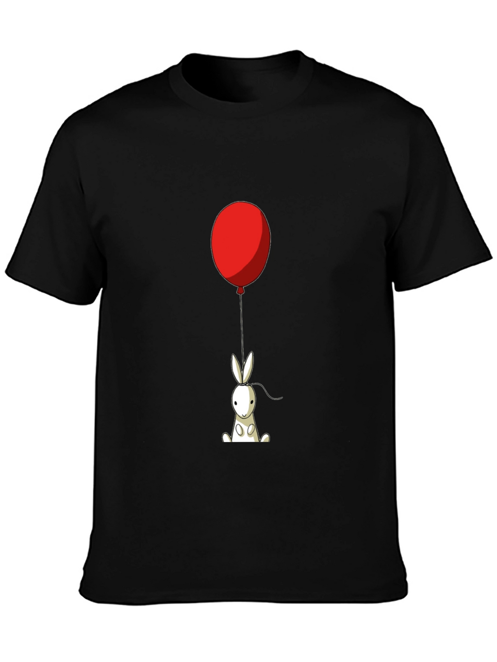 Rabbit with Balloon Graphic Tee