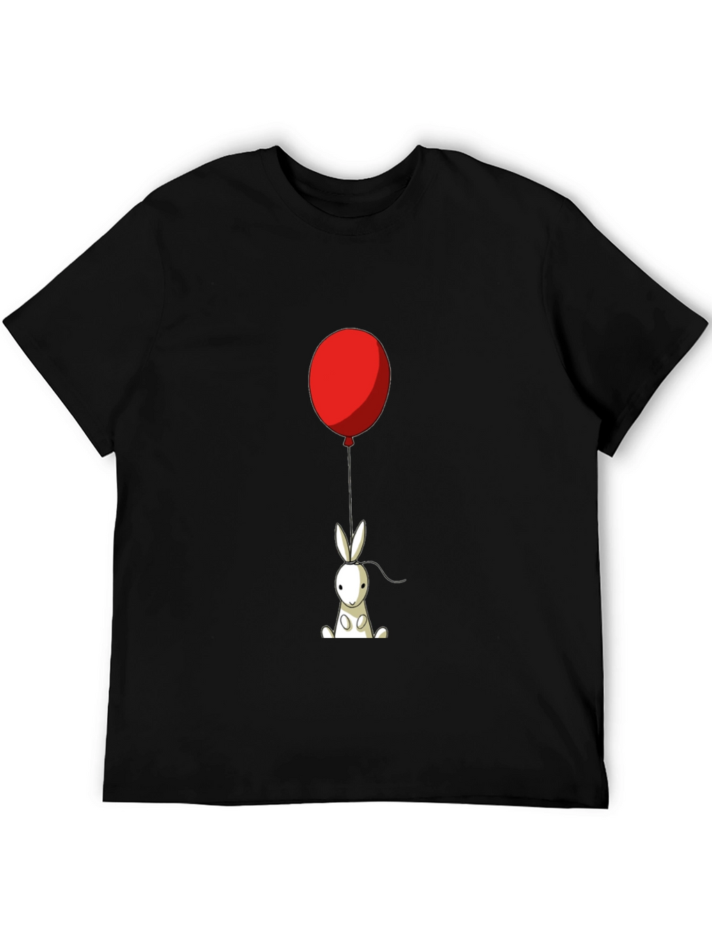 Rabbit with Balloon Graphic Tee