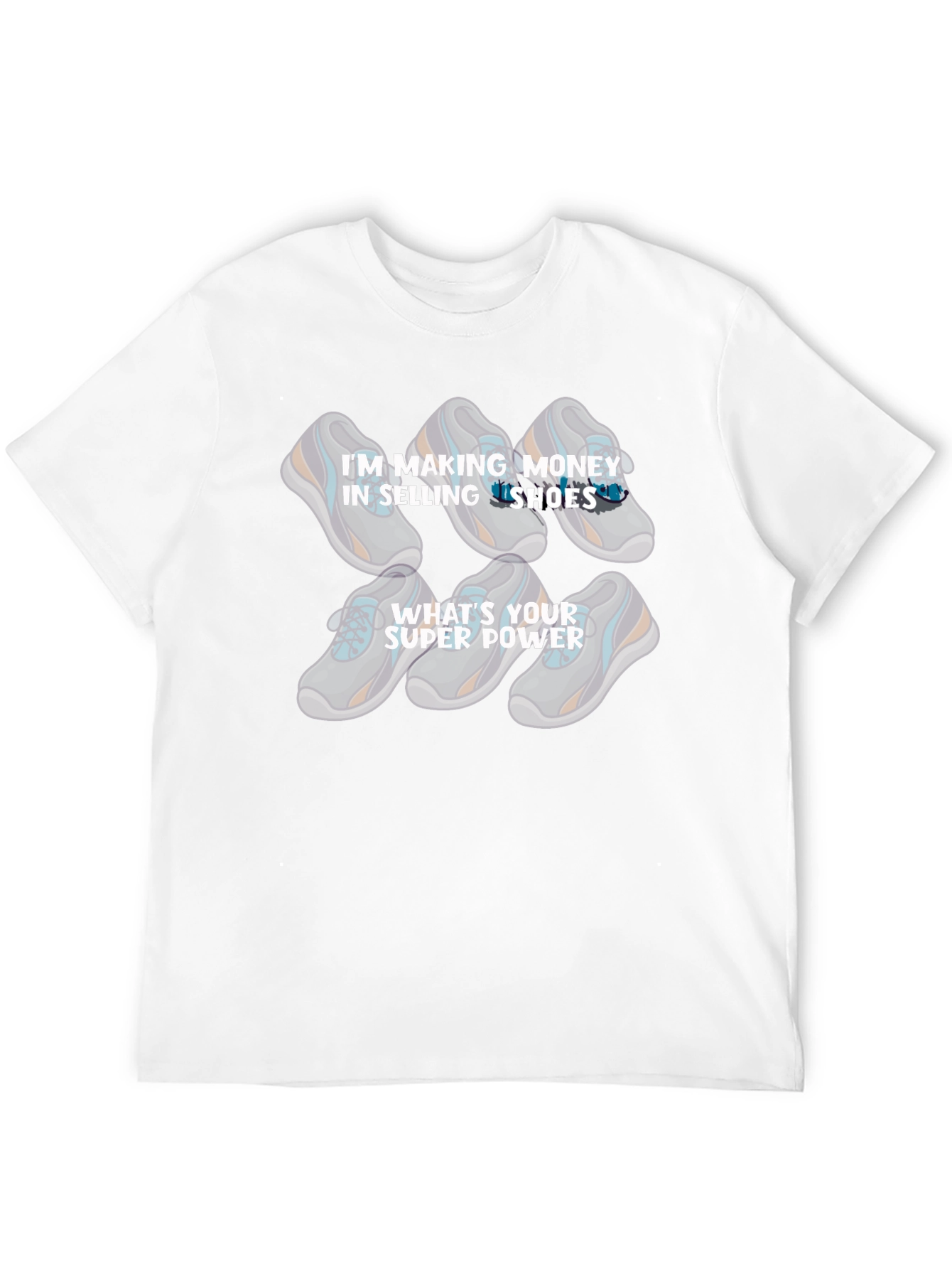 Money Maker Shoes Graphic T-Shirt