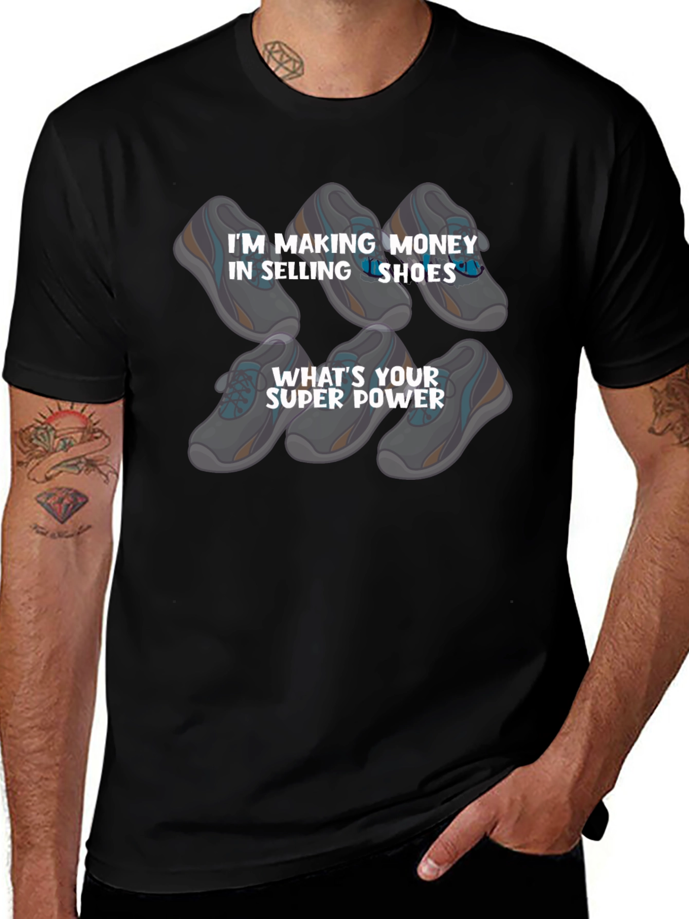 Money Maker Shoes Graphic T-Shirt