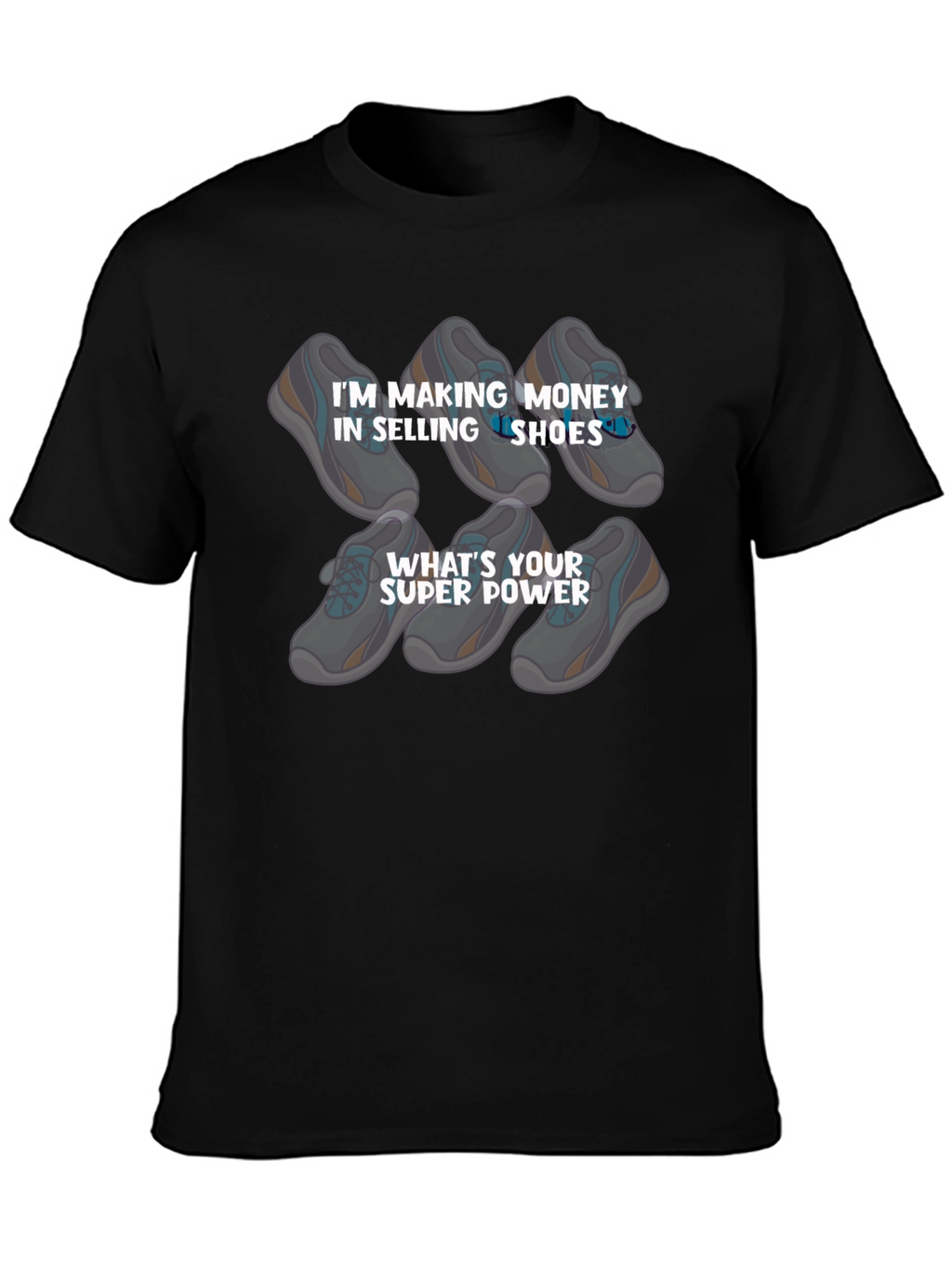 Money Maker Shoes Graphic T-Shirt