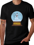 Snowcial Distancing T-Shirt - Winter Holiday Tee