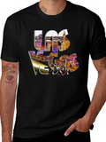 Las Vegas Cityscape Graphic T-Shirt