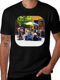 Novelty T-Shirt with Outdoor Scene
