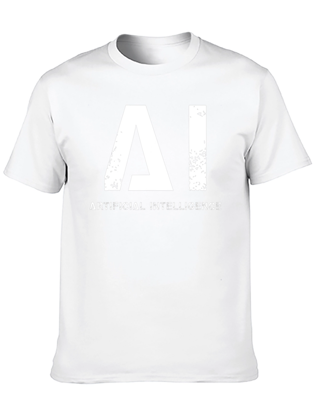 AI T-Shirt - Artificial Intelligence Graphic Tee - Black