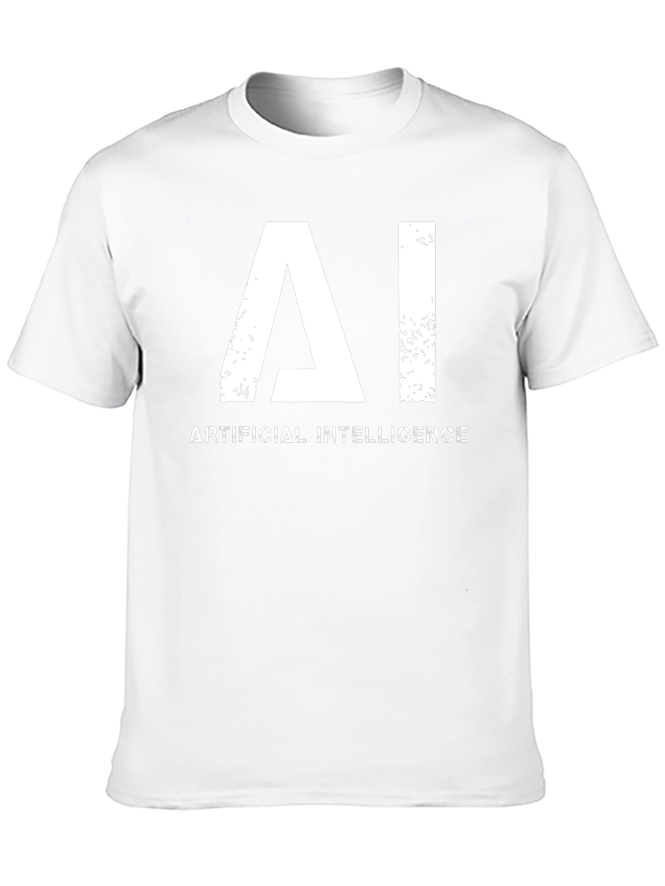 AI T-Shirt - Artificial Intelligence Graphic Tee - Black