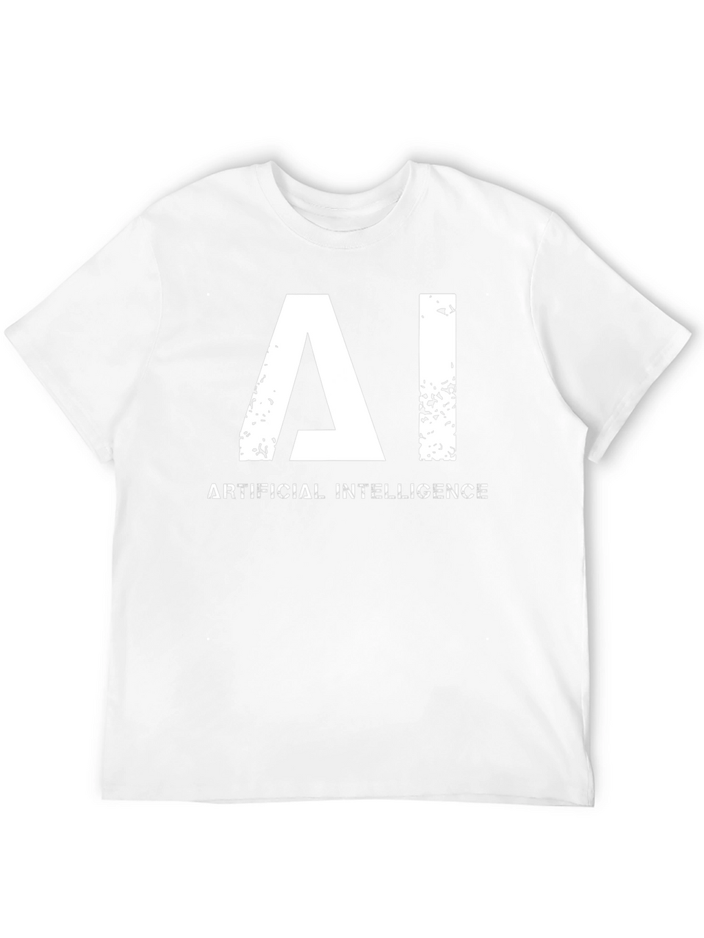 AI T-Shirt - Artificial Intelligence Graphic Tee - Black