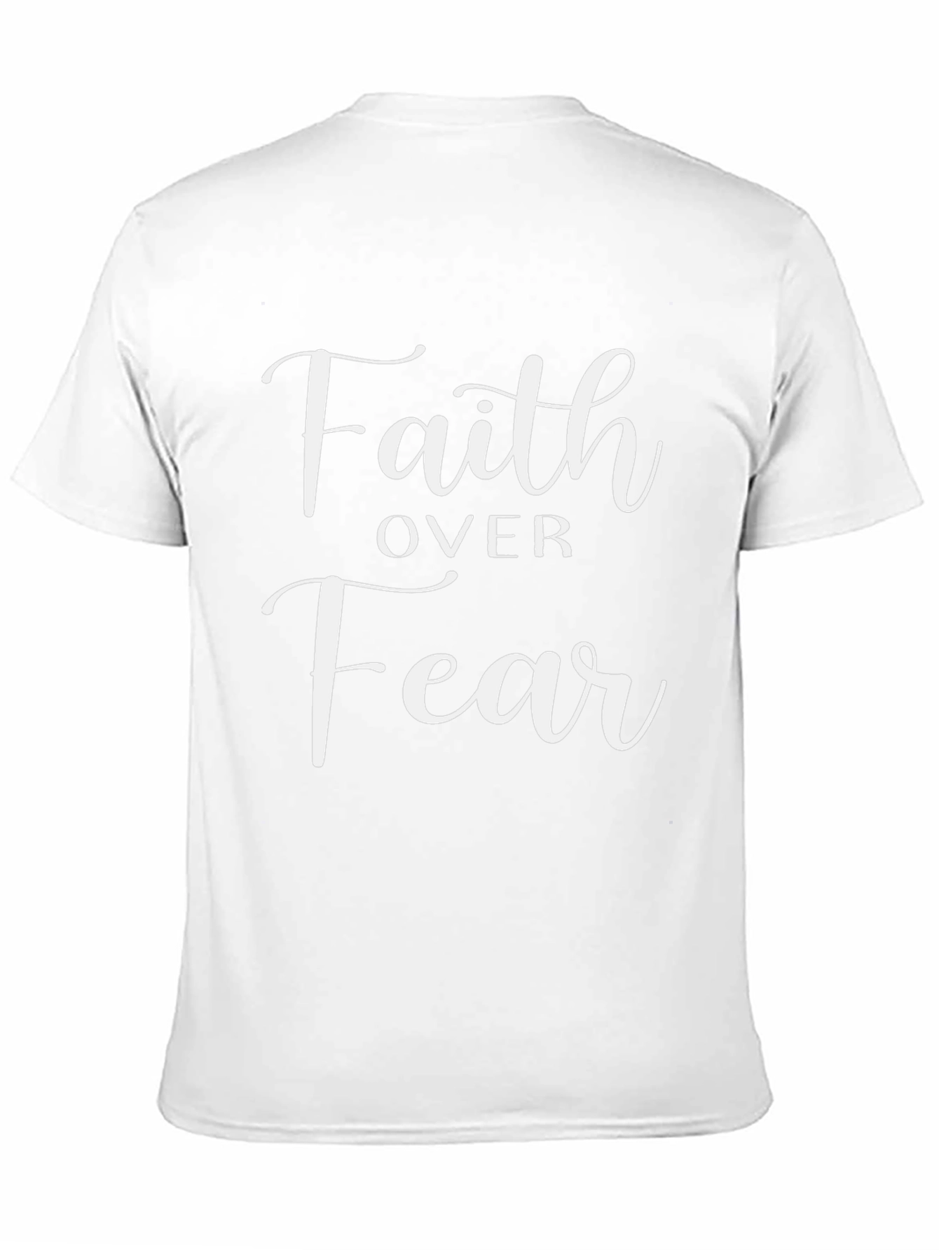 Faith Over Fear Graphic Tee - Black