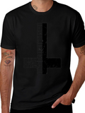 Leviathan Cross T-Shirt - Occult Symbol Design