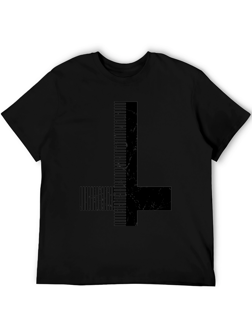 Leviathan Cross T-Shirt - Occult Symbol Design