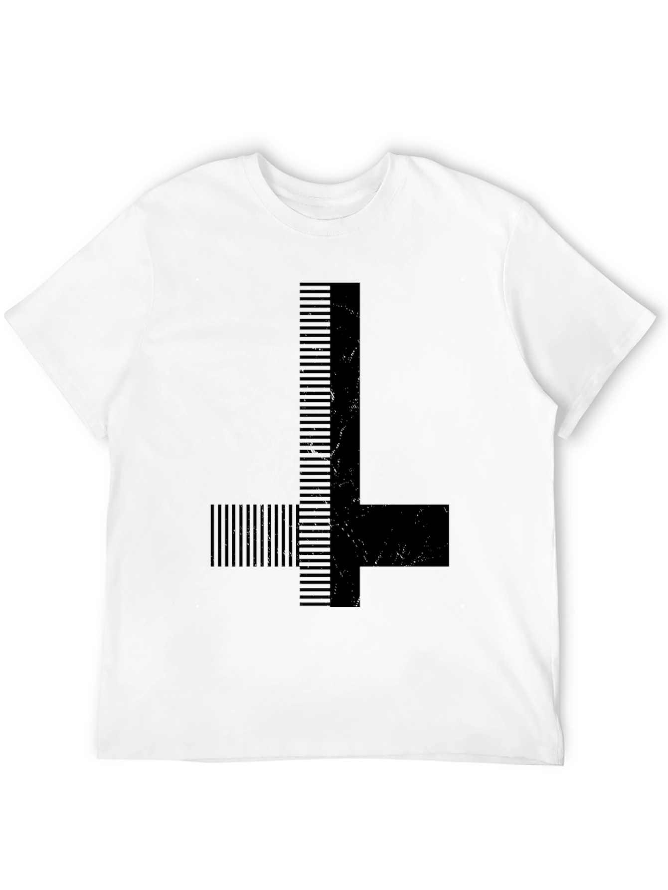 Leviathan Cross T-Shirt - Occult Symbol Design