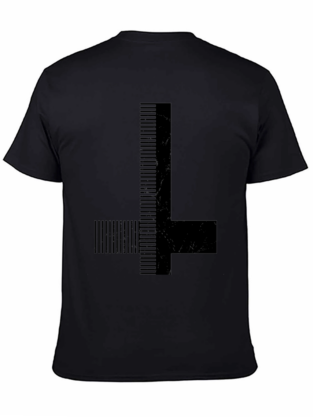 Leviathan Cross T-Shirt - Occult Symbol Design