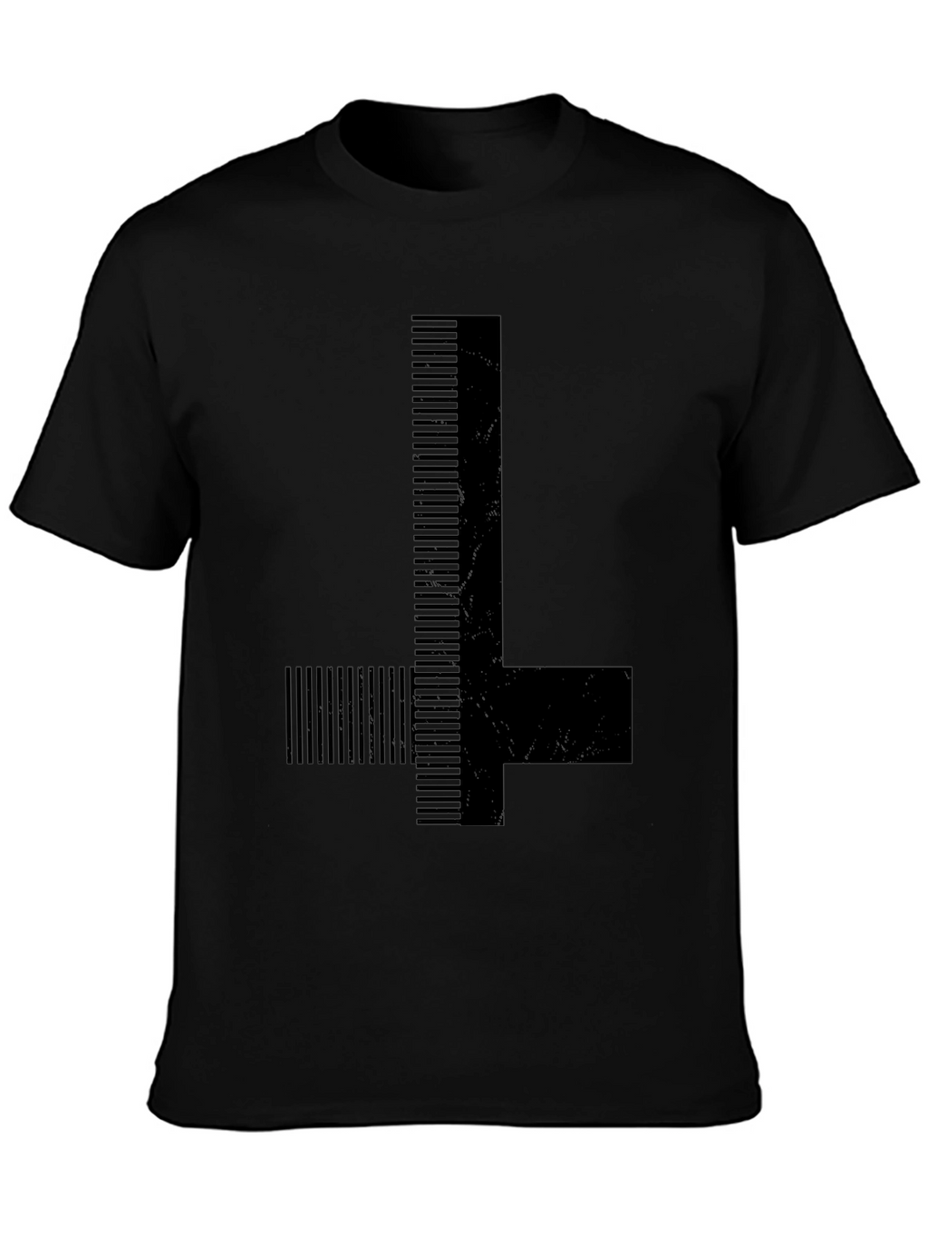 Leviathan Cross T-Shirt - Occult Symbol Design