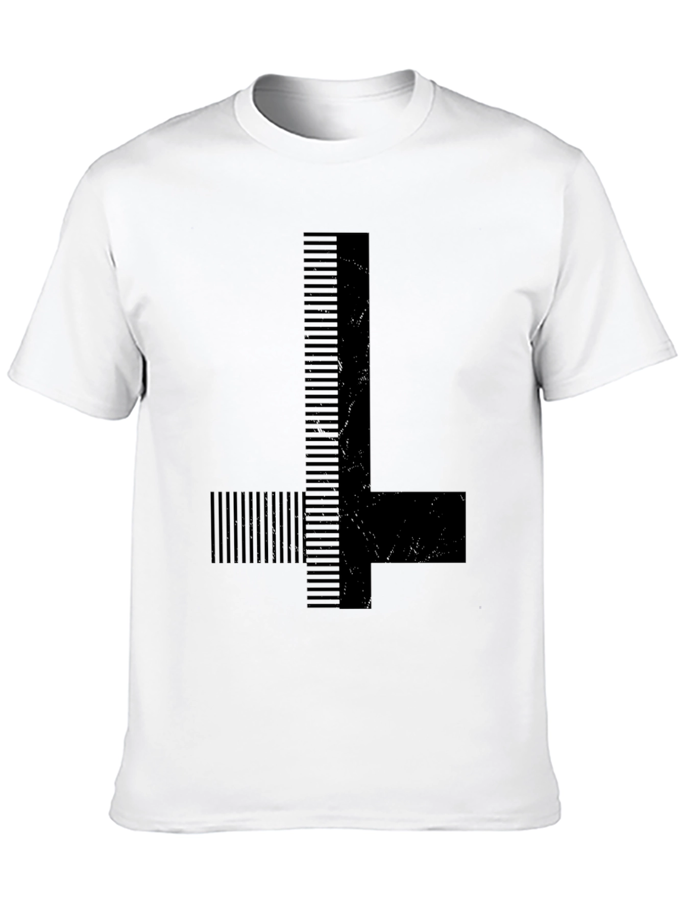 Leviathan Cross T-Shirt - Occult Symbol Design