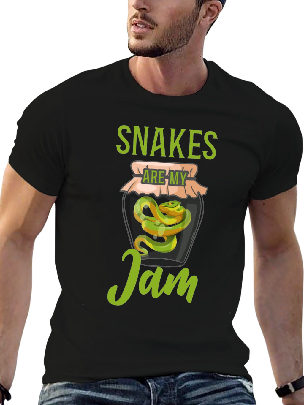 Snakes are My Jam Graphic T-Shirt