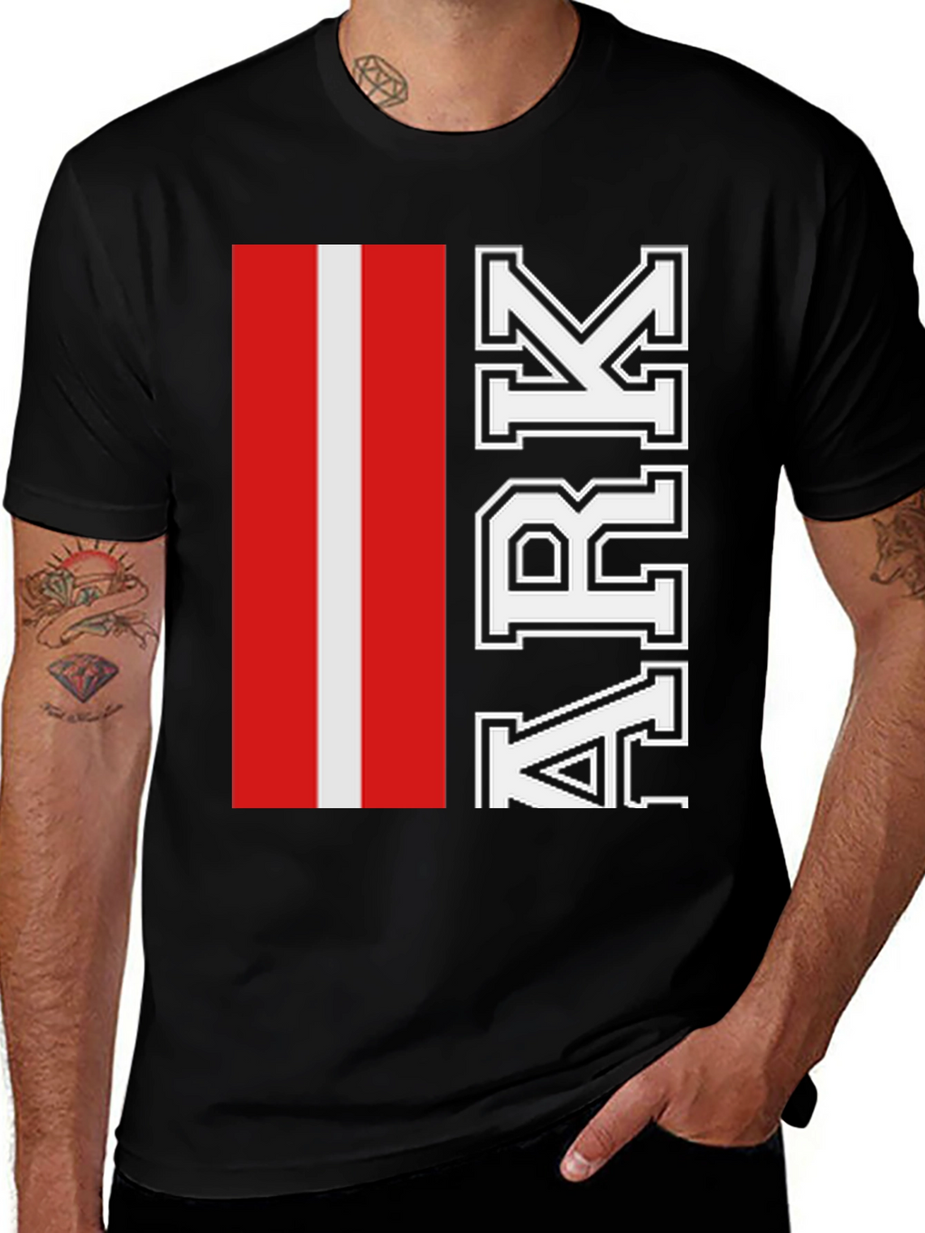 ARK Graphic T-Shirt - Bold Varsity Style