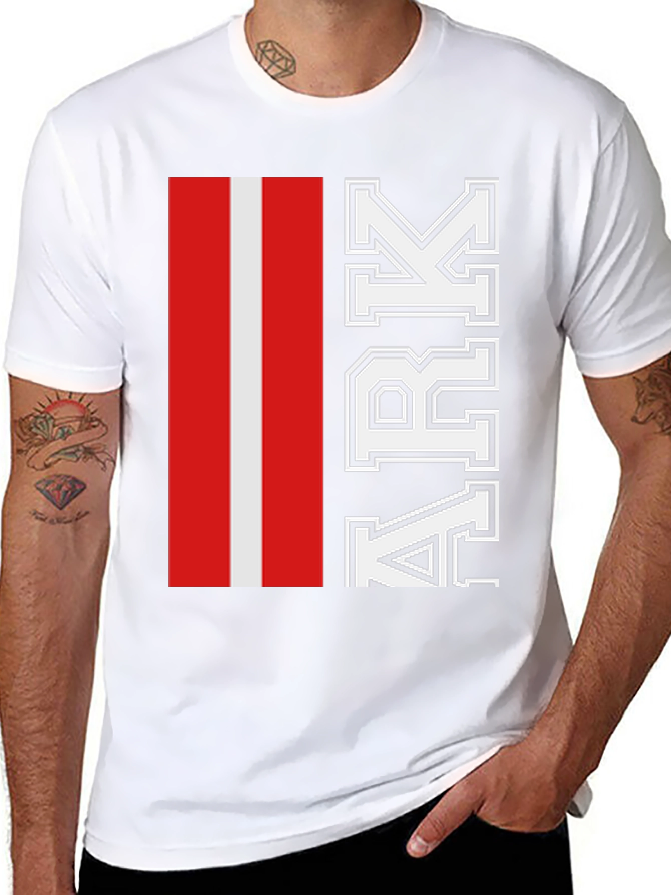 ARK Graphic T-Shirt - Bold Varsity Style
