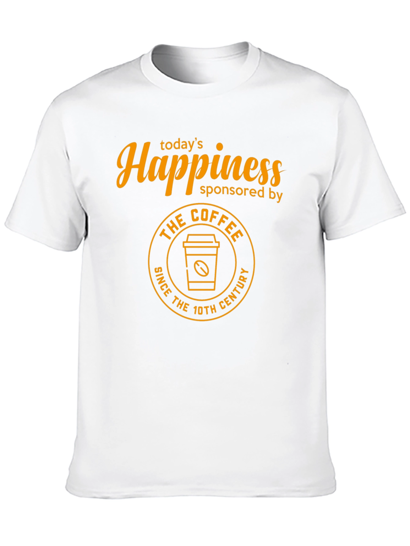 Happiness Sponsored by Coffee T-Shirt