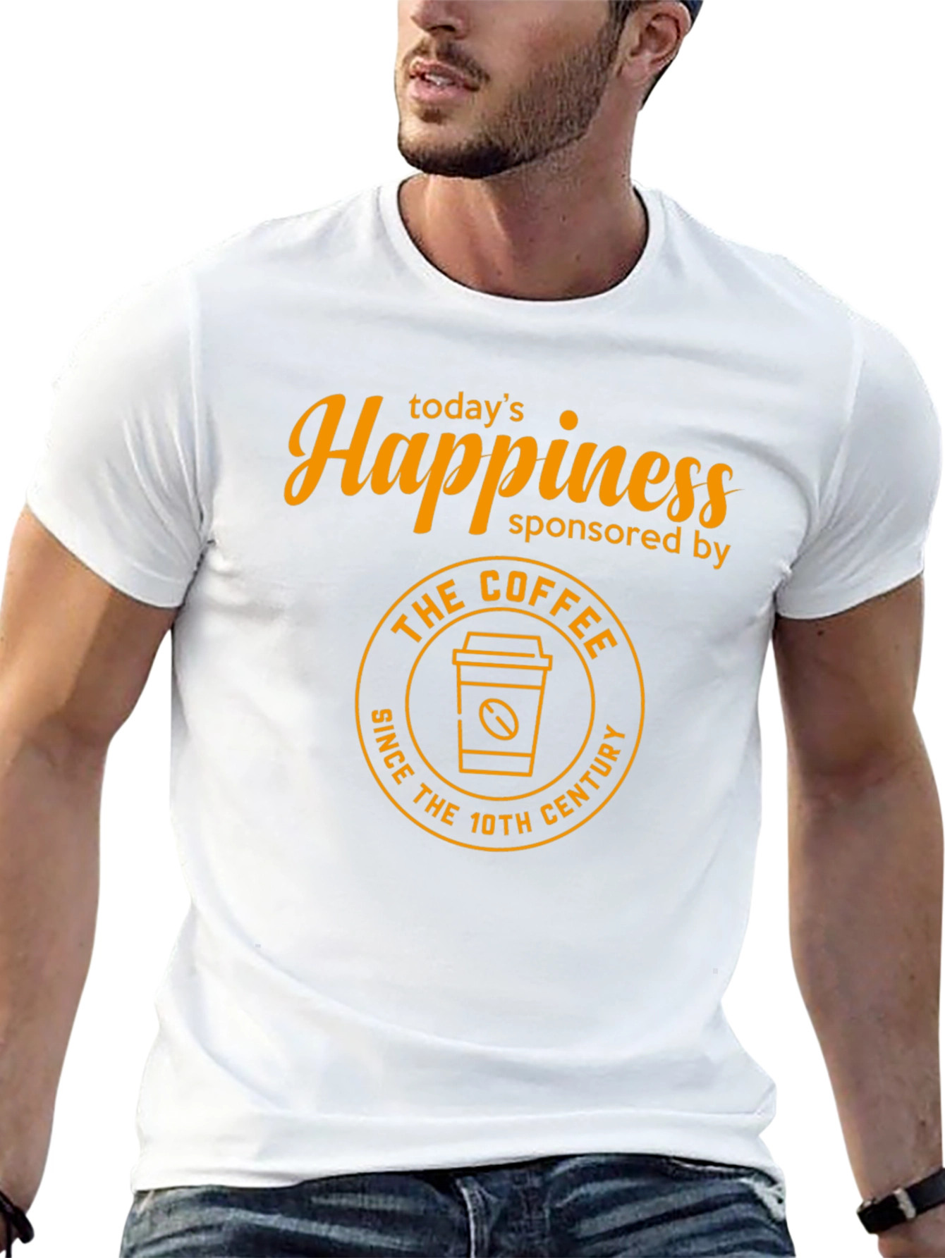 Happiness Sponsored by Coffee T-Shirt