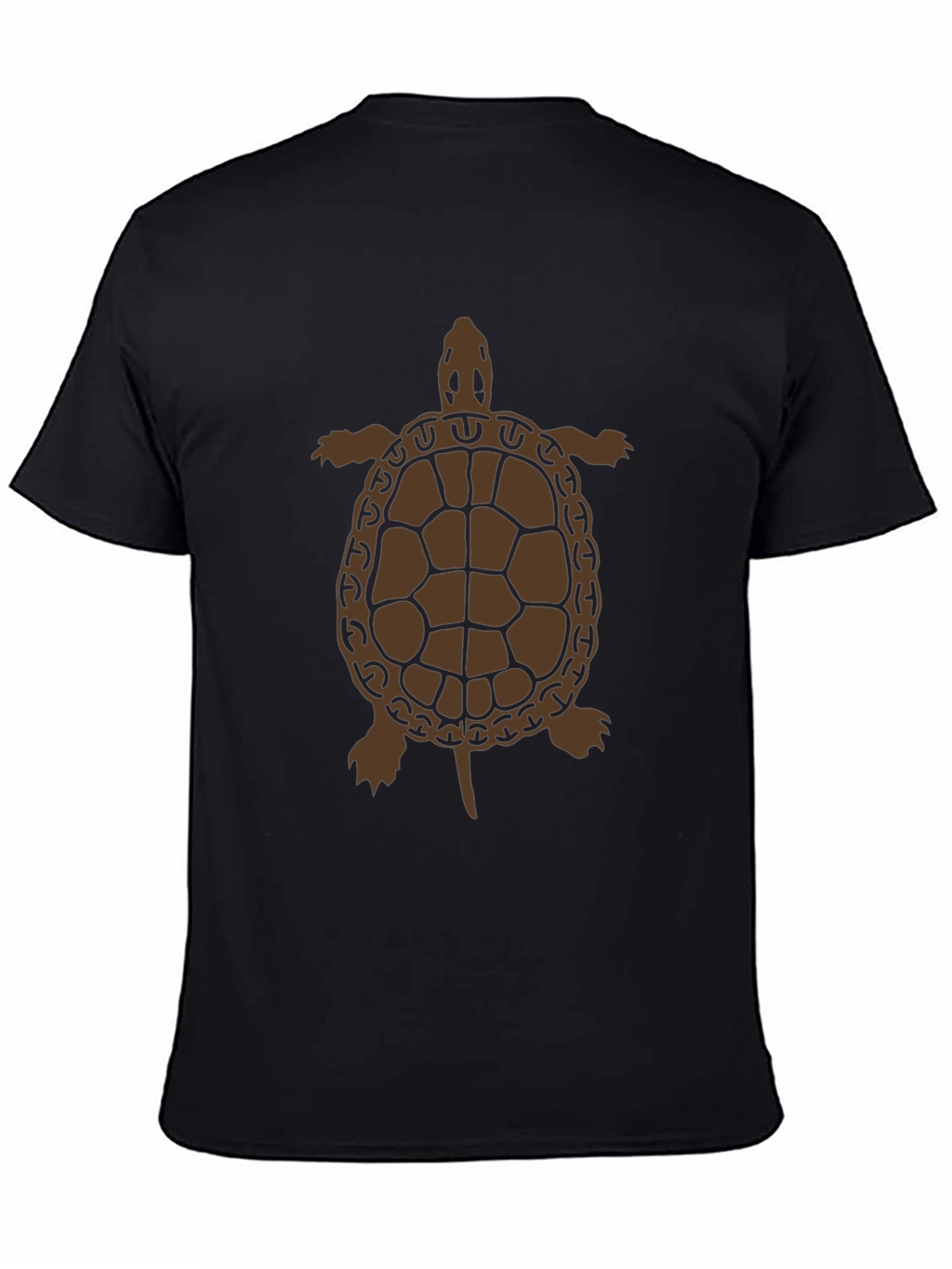 Turtle Graphic Tee - Black Unisex Shirt
