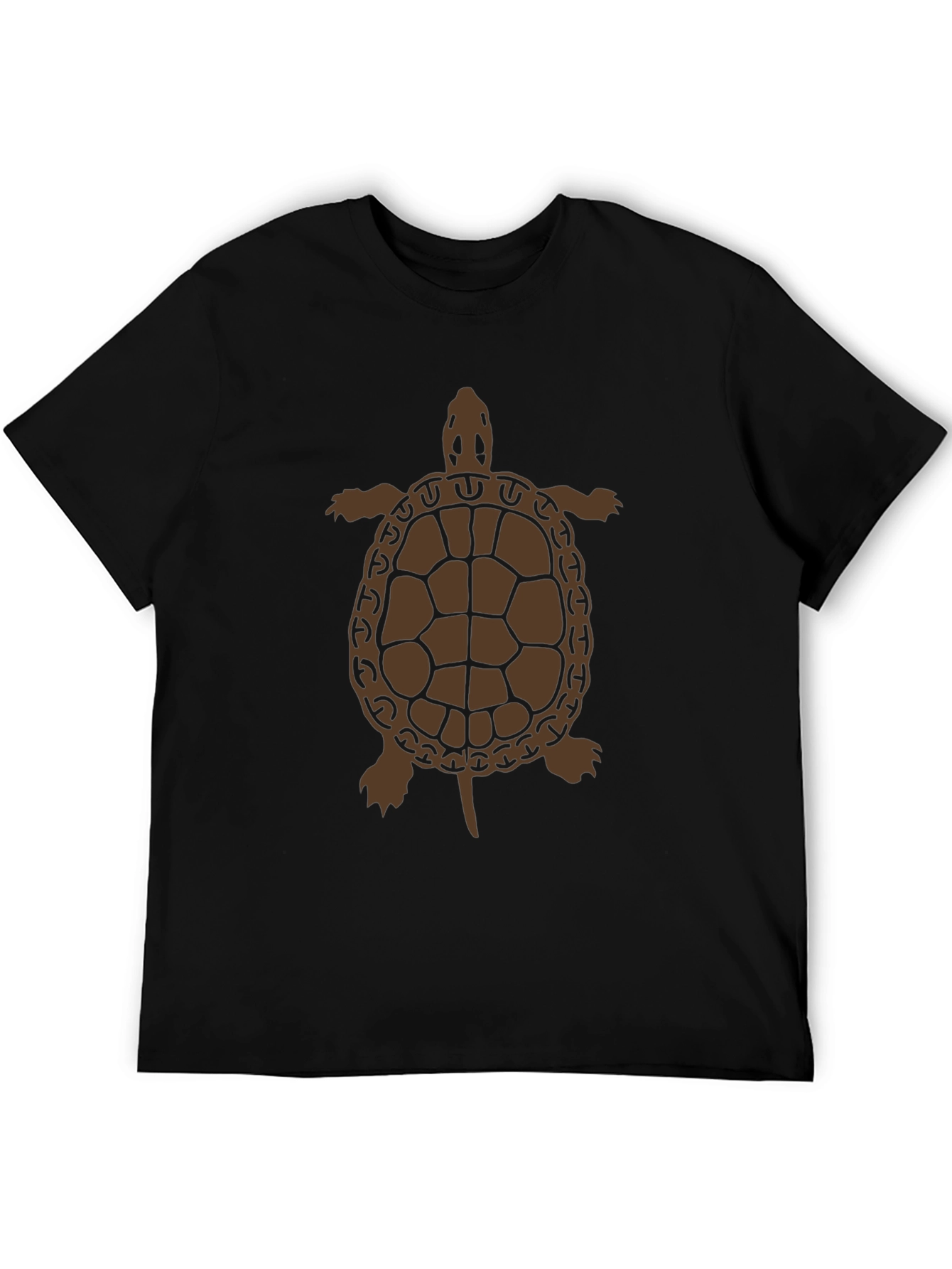 Turtle Graphic Tee - Black Unisex Shirt