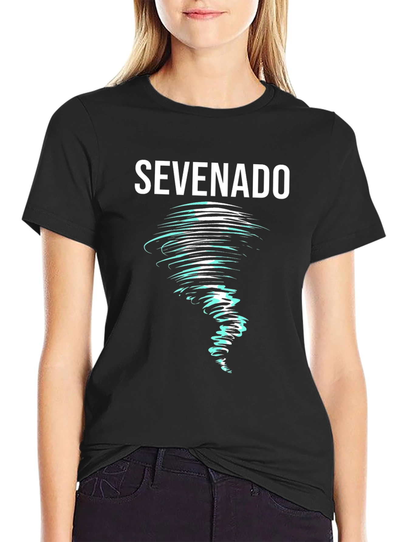Sevenado Tornado Graphic T-Shirt - Unique Design