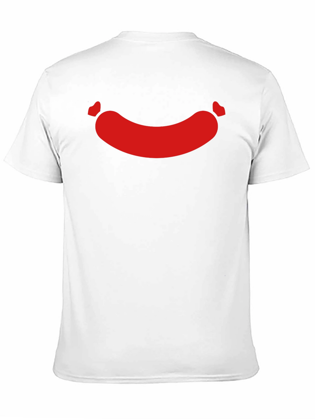 Funny Sausage Graphic Tee - Casual Black T-Shirt