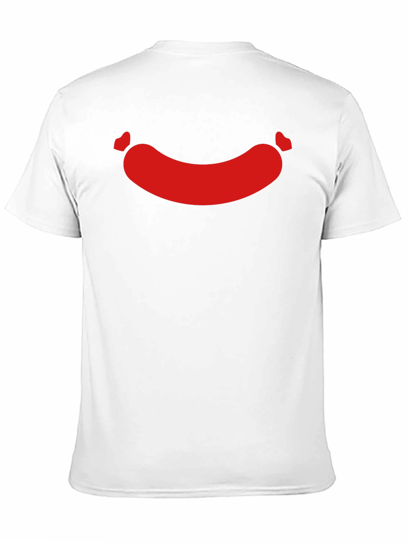 Funny Sausage Graphic Tee - Casual Black T-Shirt