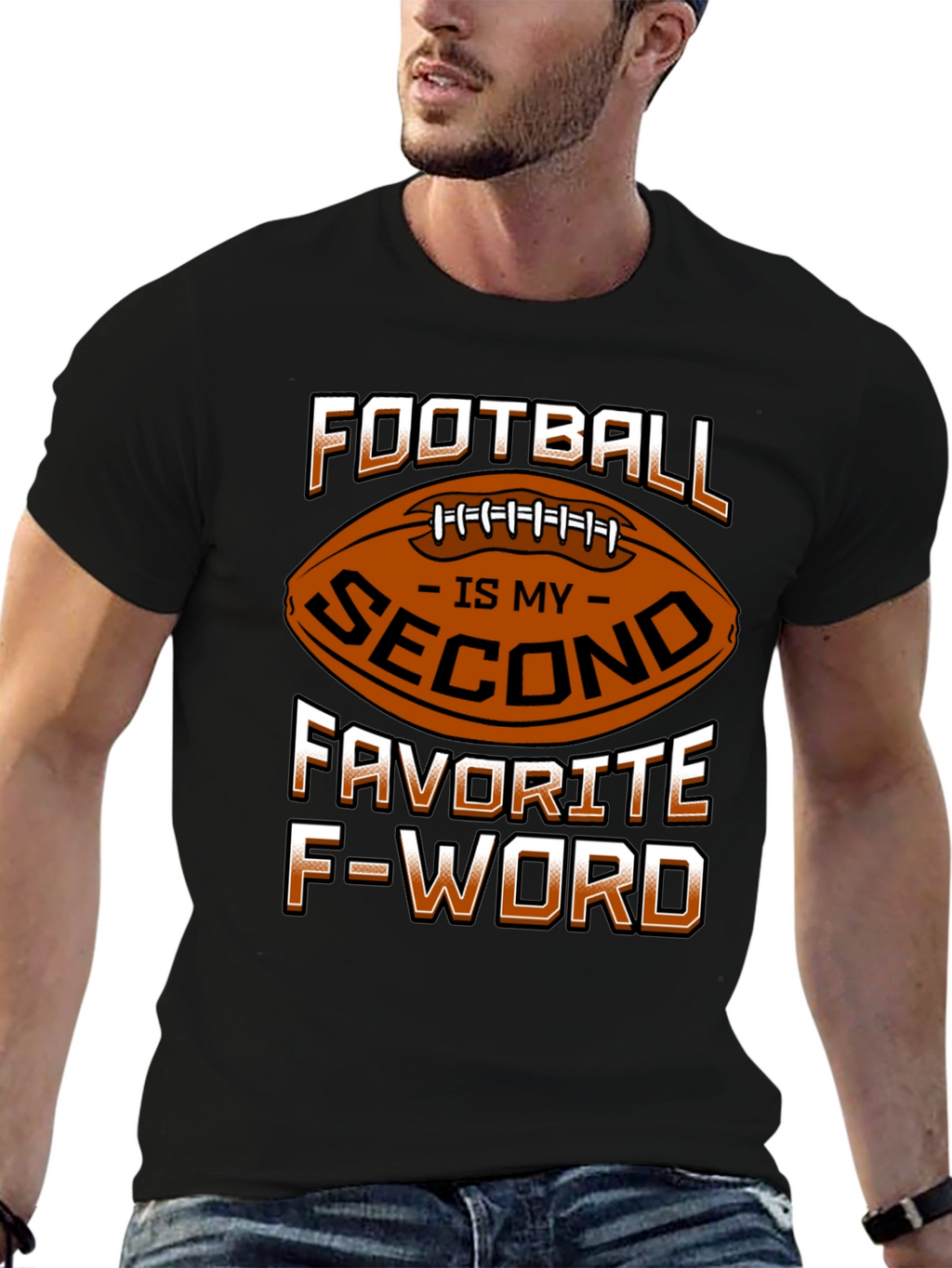 Football Second Favorite F-Word T-Shirt