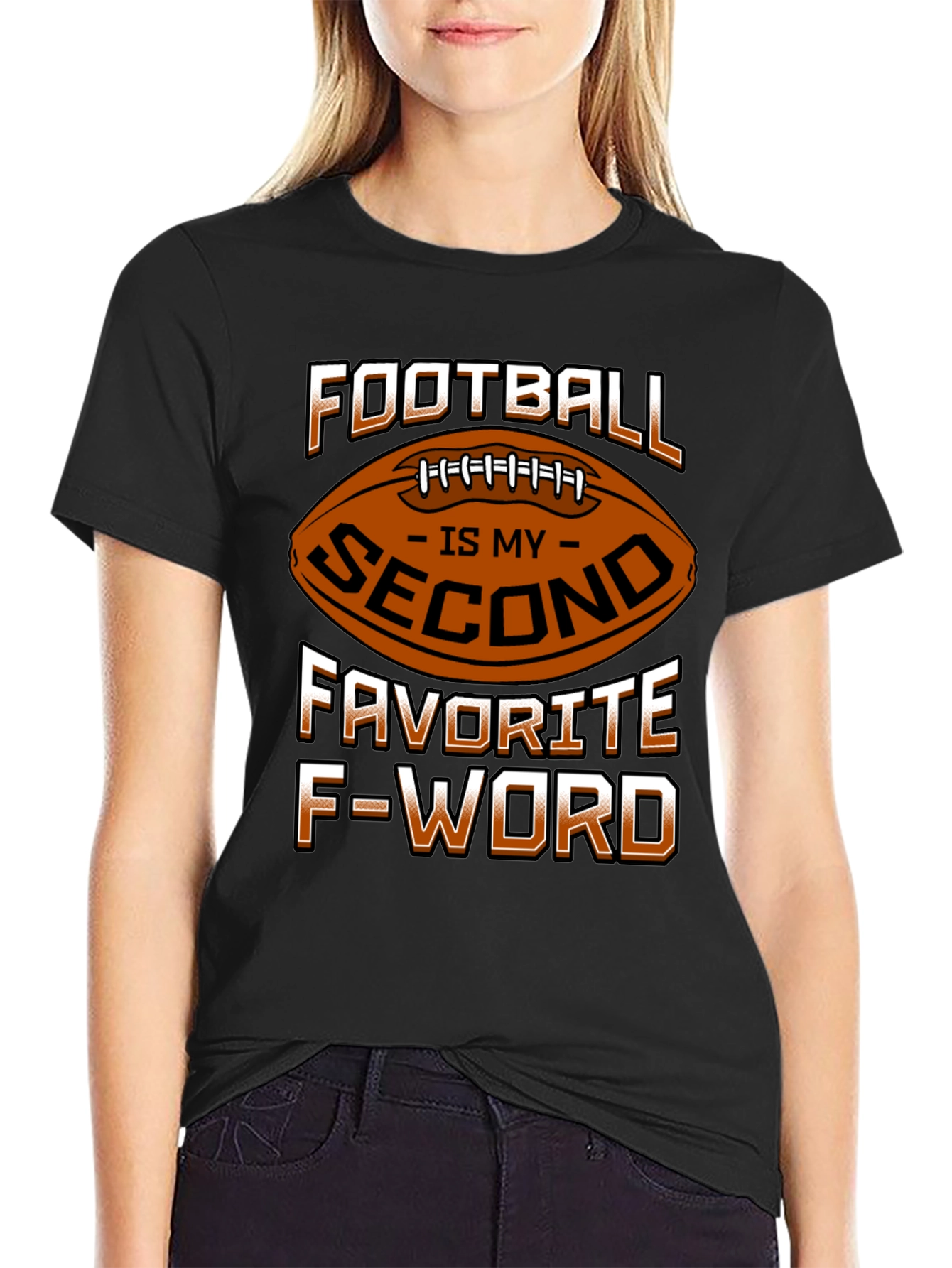 Football Second Favorite F-Word T-Shirt