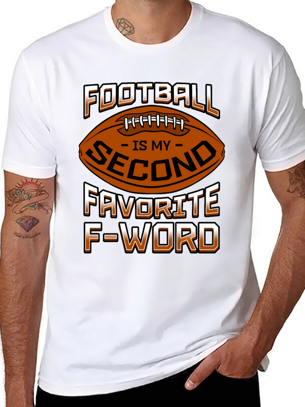 Football Second Favorite F-Word T-Shirt