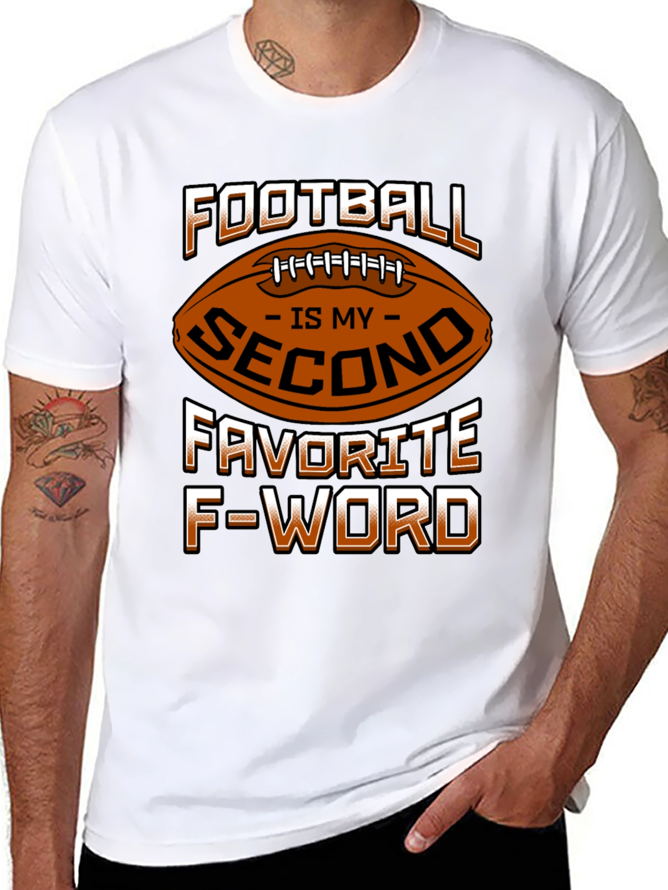 Football Second Favorite F-Word T-Shirt