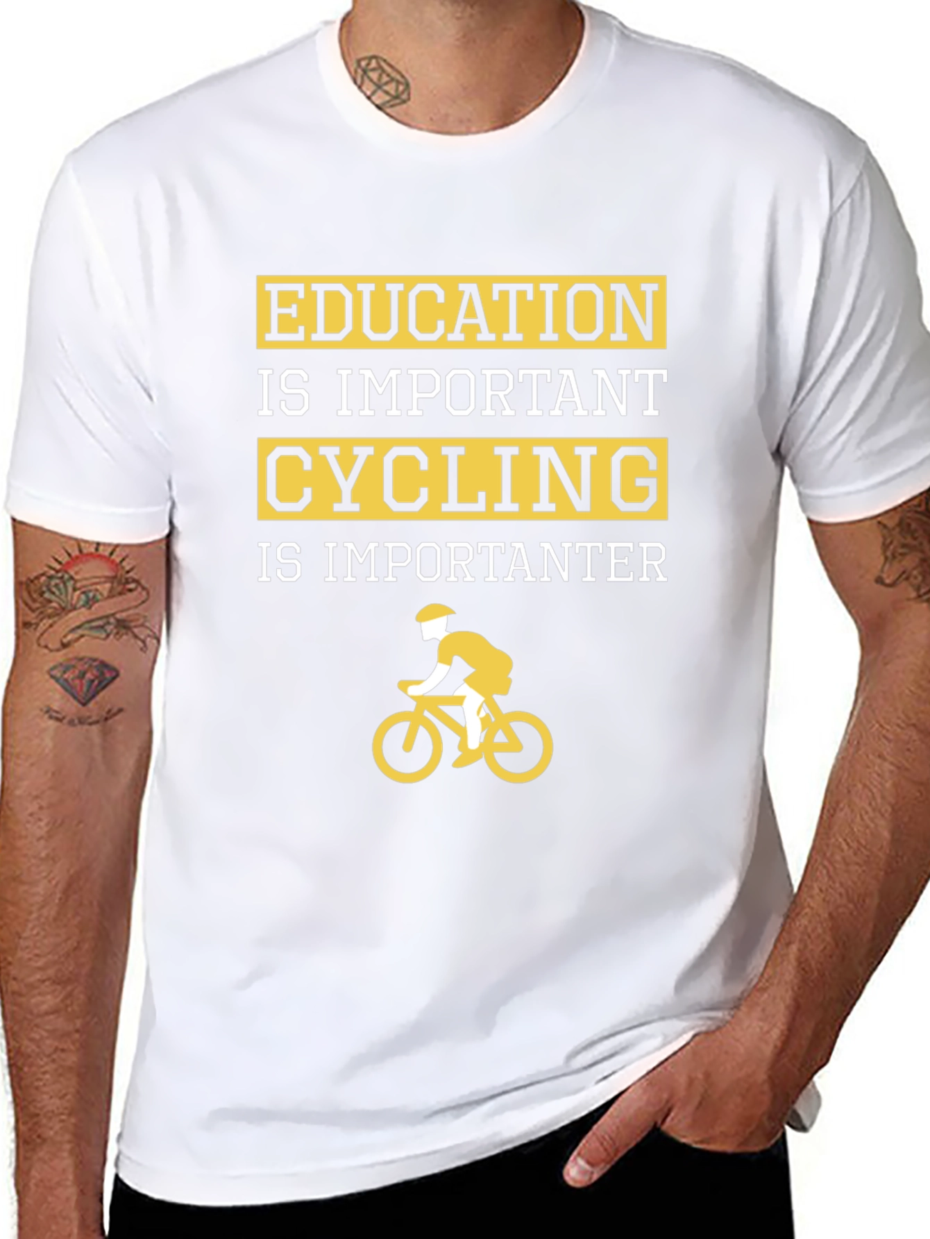 Cycling Is Importanter Graphic T-Shirt