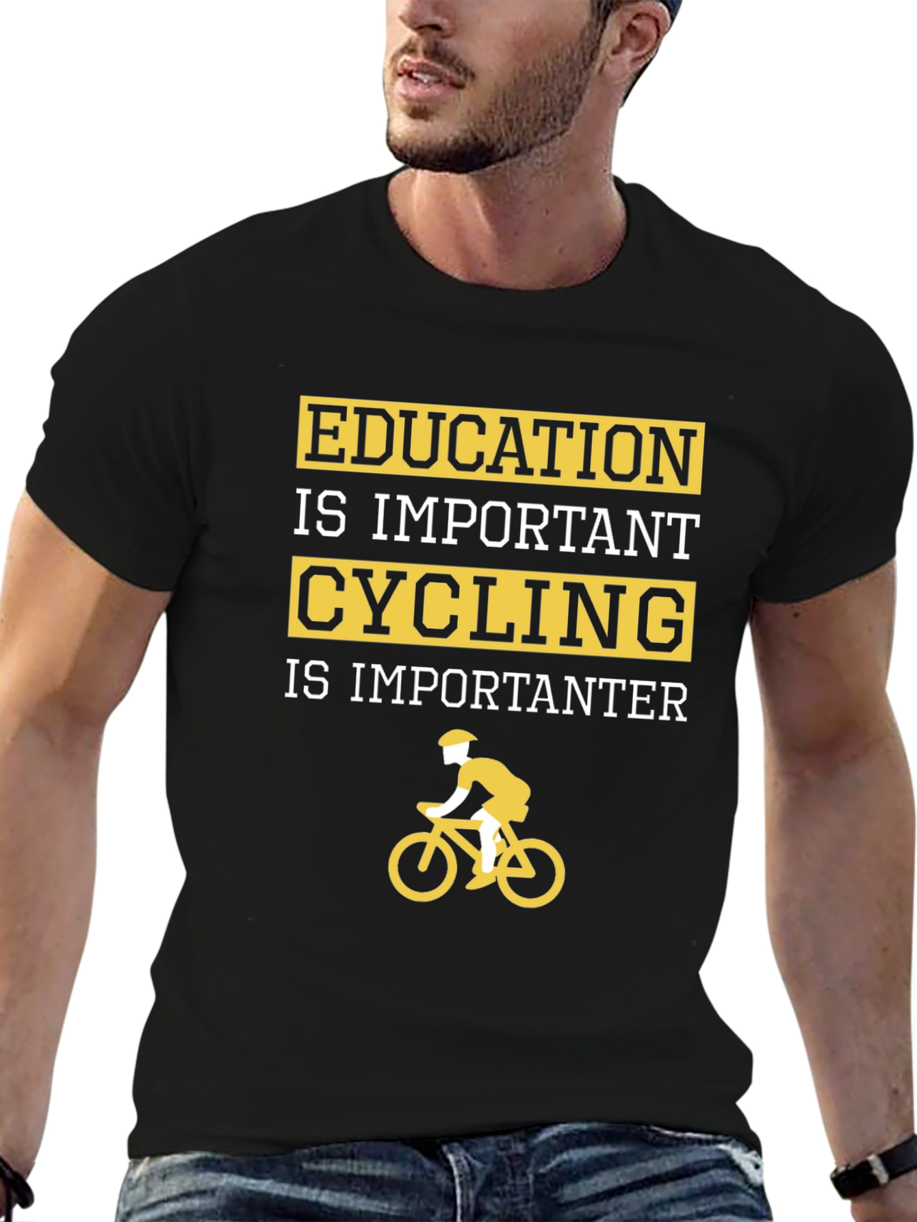 Cycling Is Importanter Graphic T-Shirt