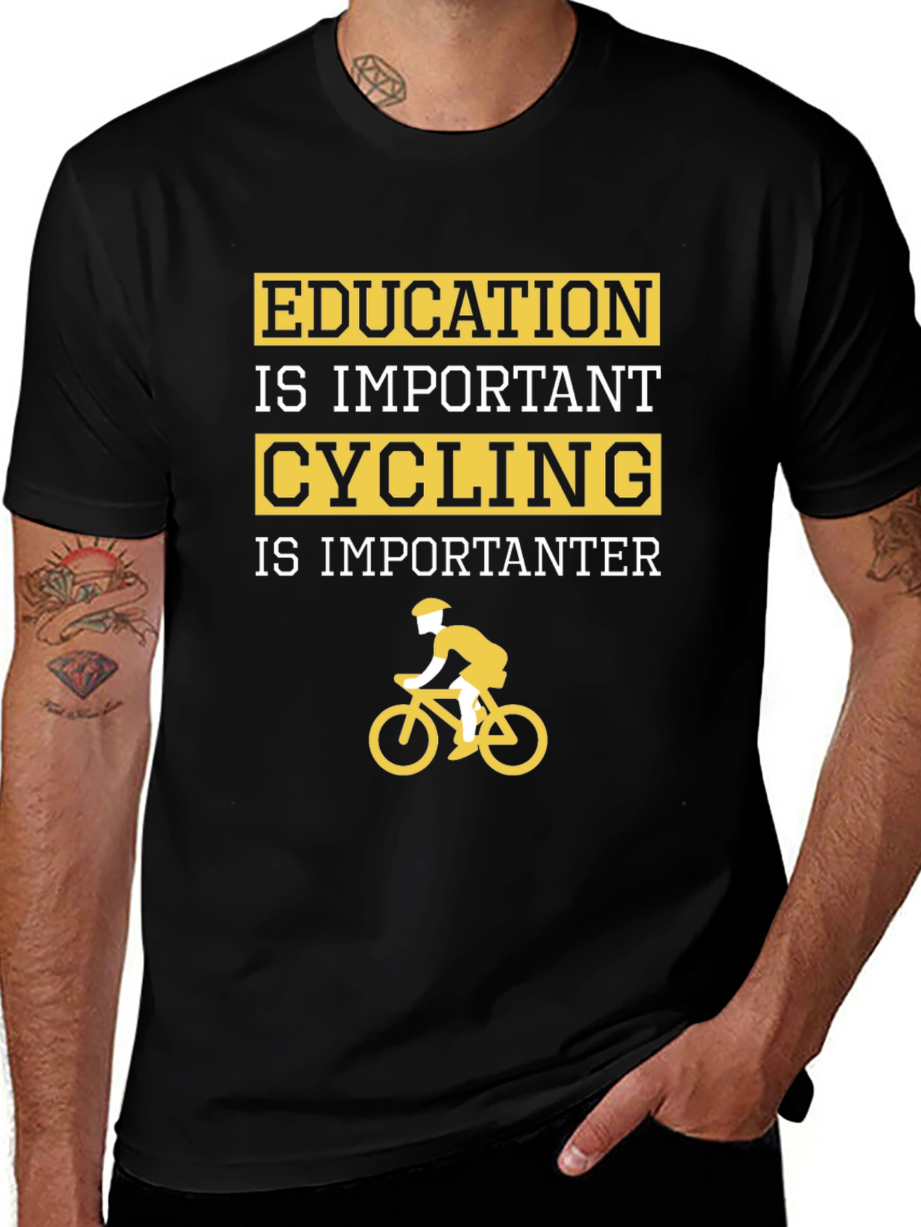 Cycling Is Importanter Graphic T-Shirt