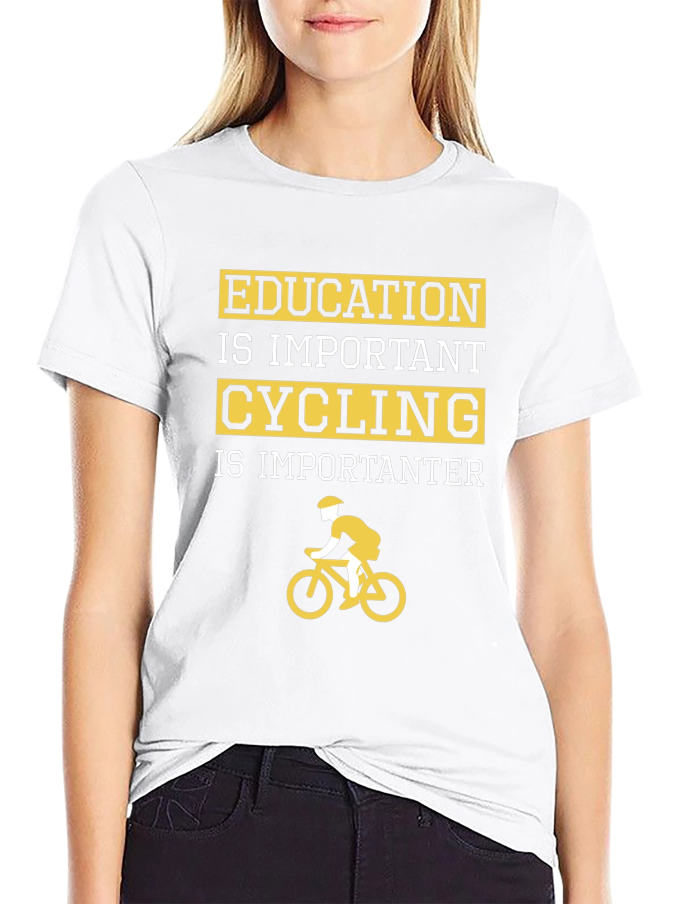 Cycling Is Importanter Graphic T-Shirt