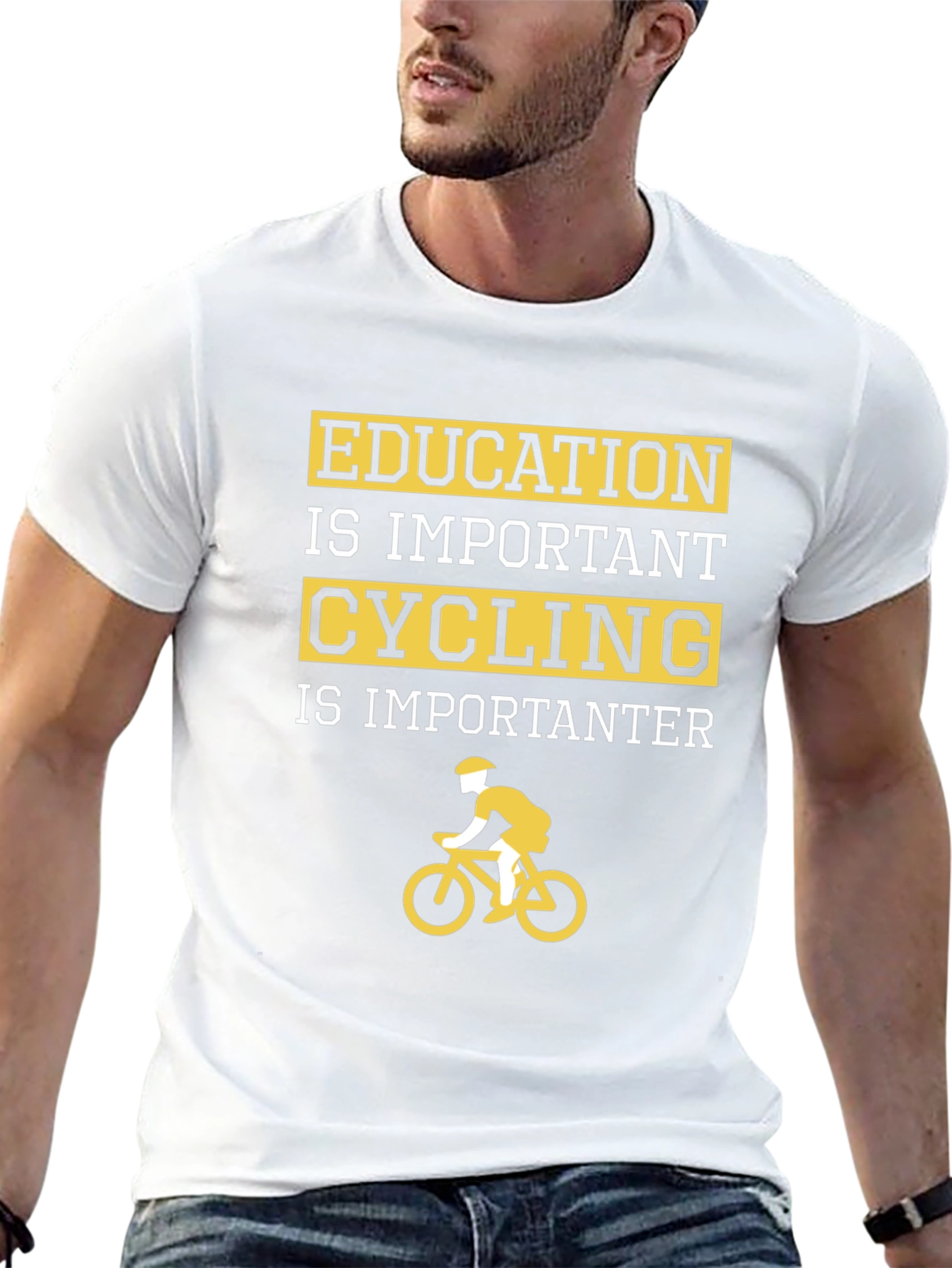 Cycling Is Importanter Graphic T-Shirt