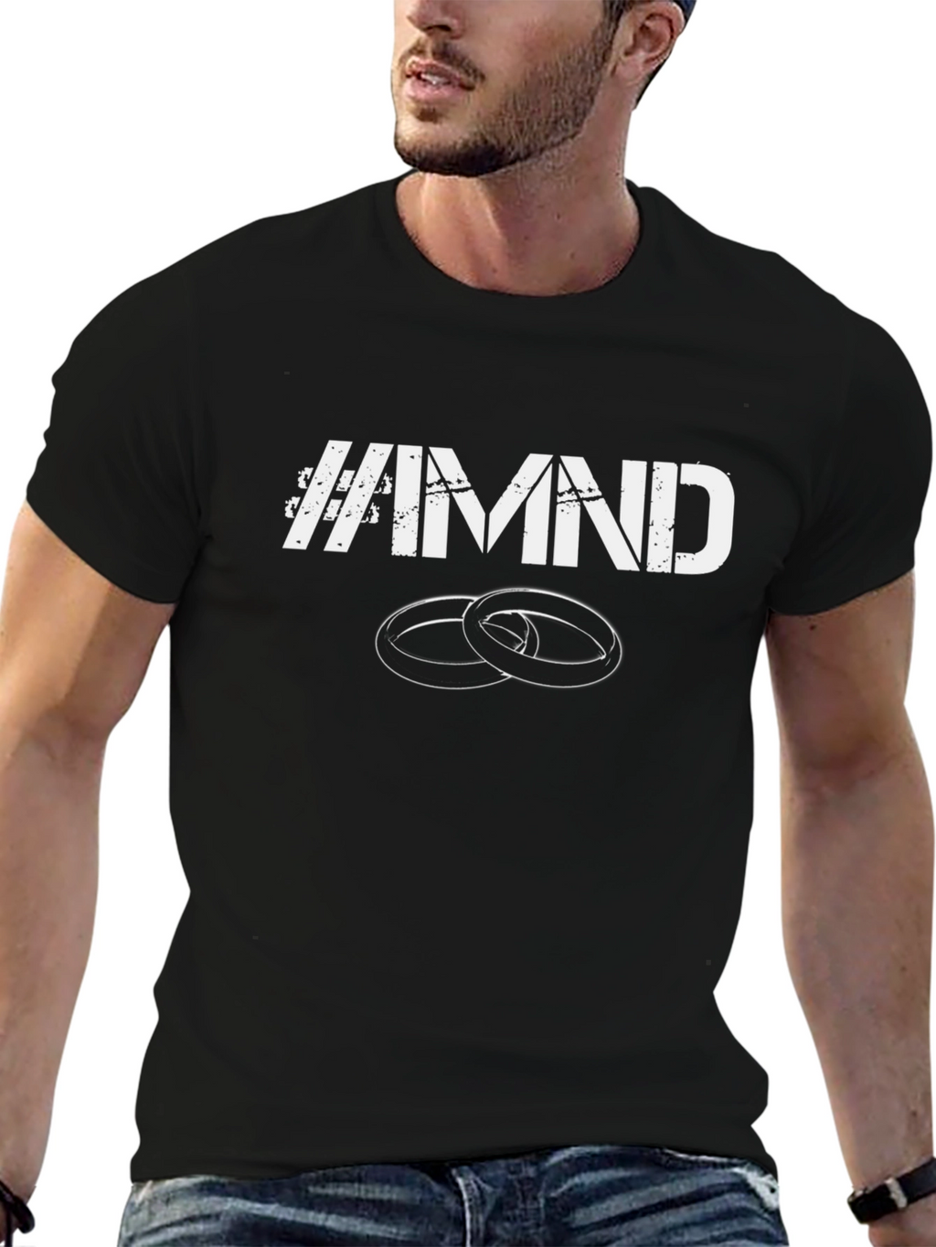 I AM ND T-Shirt - Modern Graphic Tee