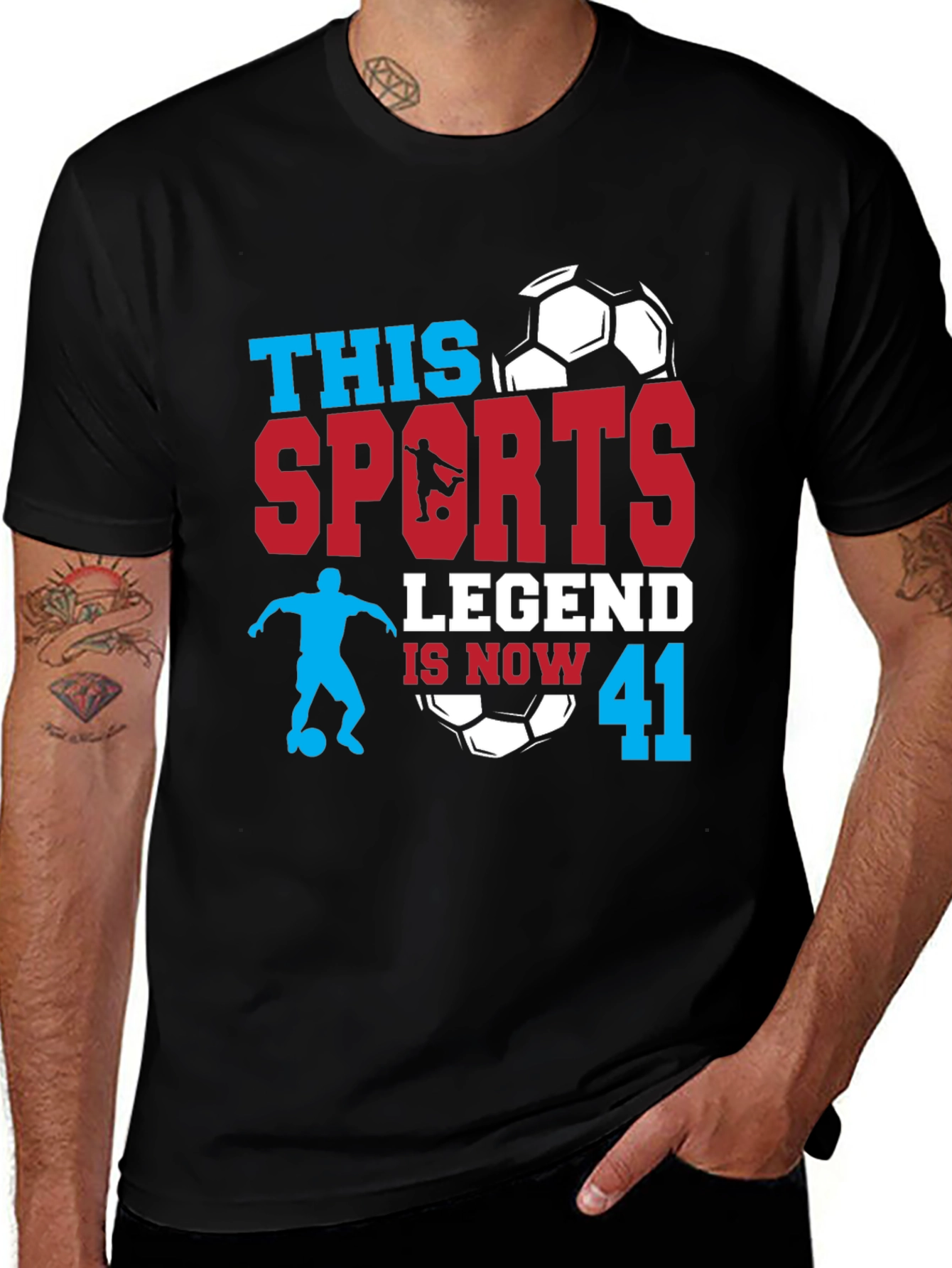Soccer Legend 41st Birthday T-Shirt