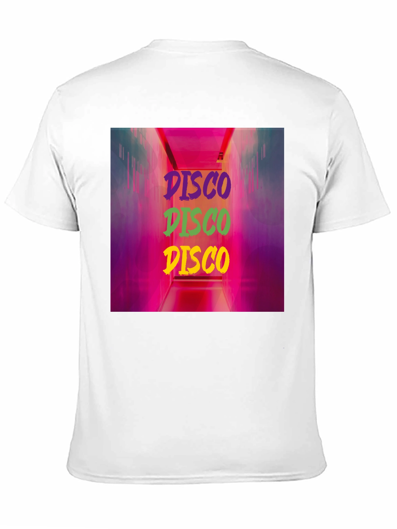 Retro Disco Graphic Print T-Shirt