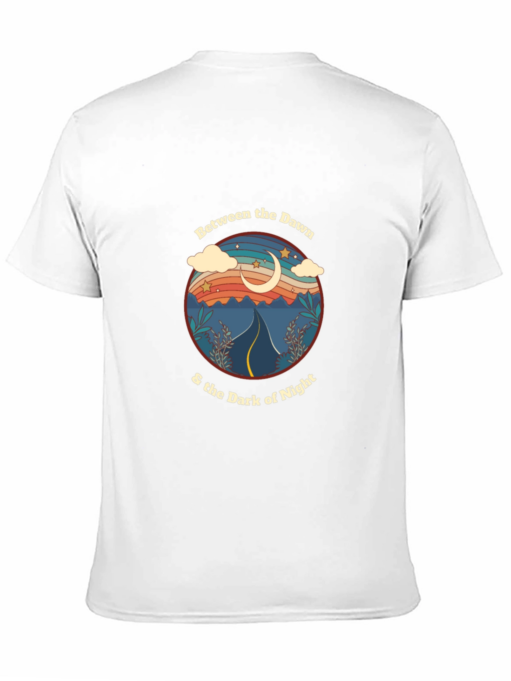 Retro Dawn & Night Graphic Tee