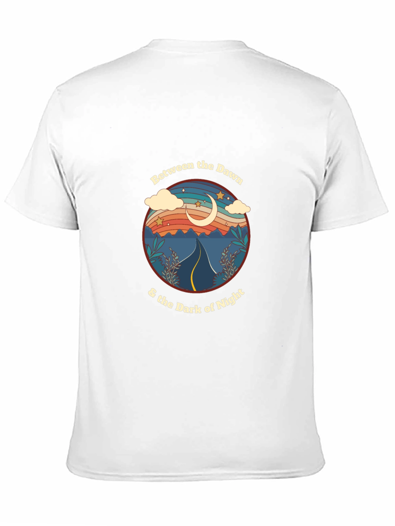 Retro Dawn & Night Graphic Tee