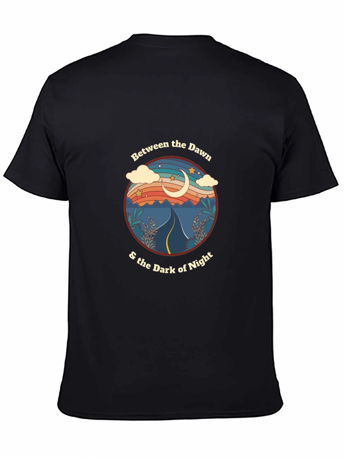 Retro Dawn & Night Graphic Tee