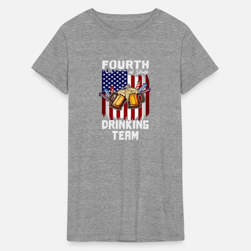 4th Of July Drinking Team American Flag Day