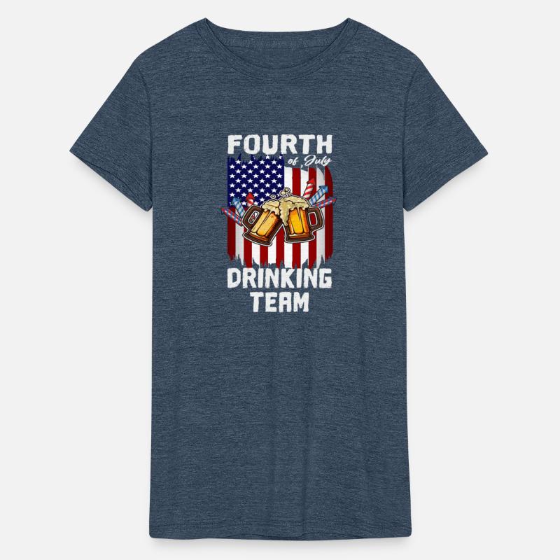 4th Of July Drinking Team American Flag Day