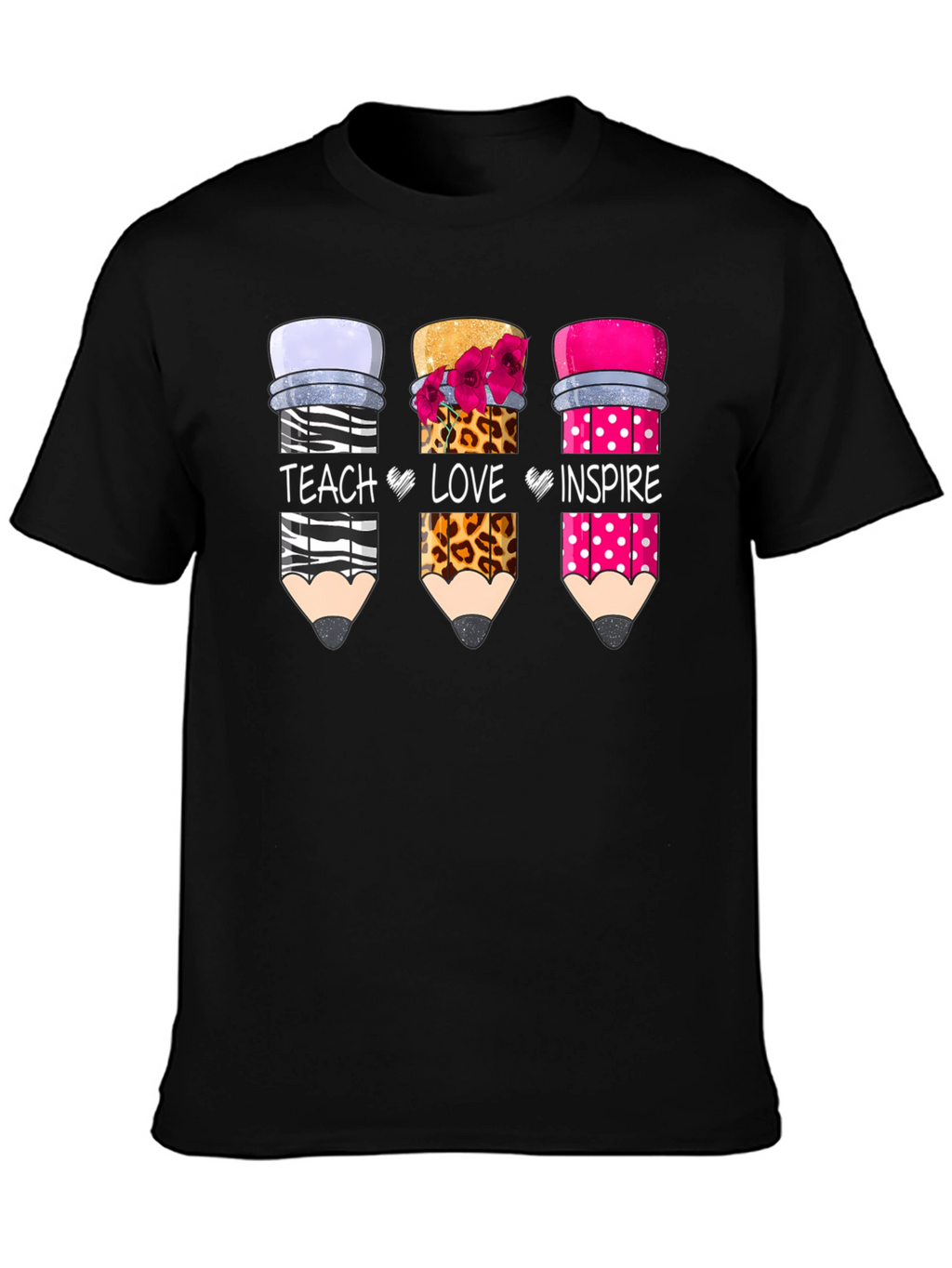 Teach Love Inspire Teacher T-Shirt
